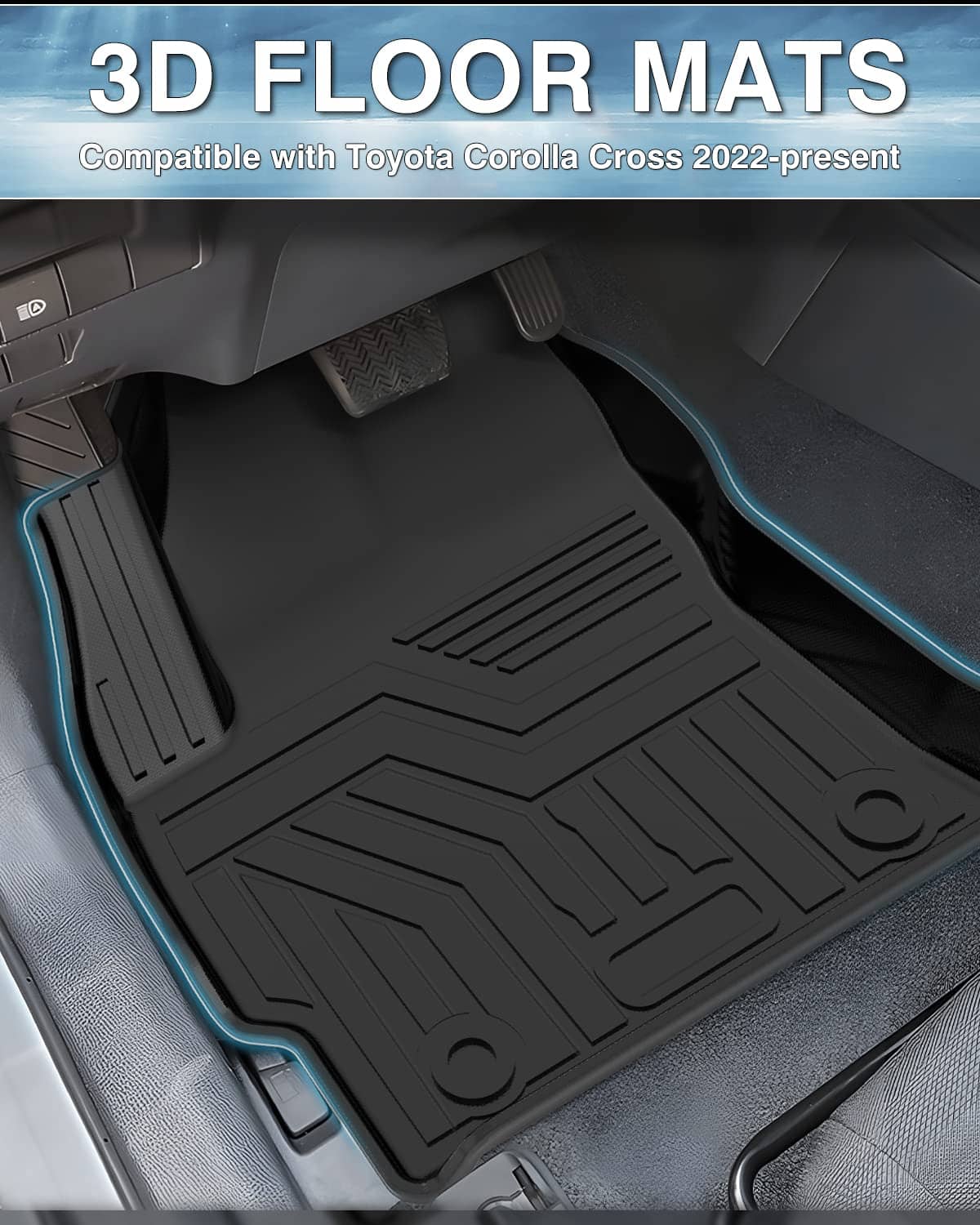 Tapetes a la medida Mixsuper para 2022-2024 Toyota Corolla - Imagen 3