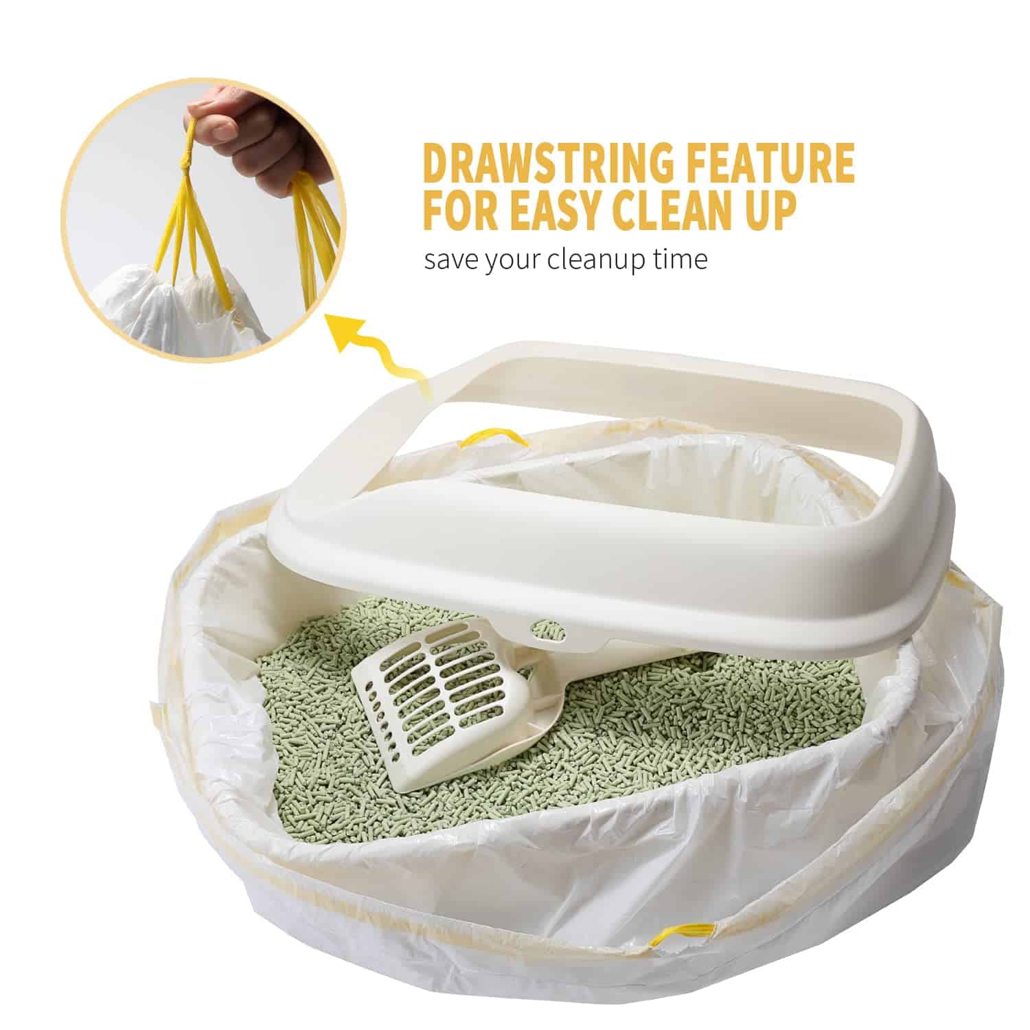 Bolsas para caja de arena para gatos KONE, 26 unidades, - Imagen 5