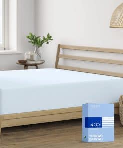 Sábana Ajustable California King de Algodón 100% - 400