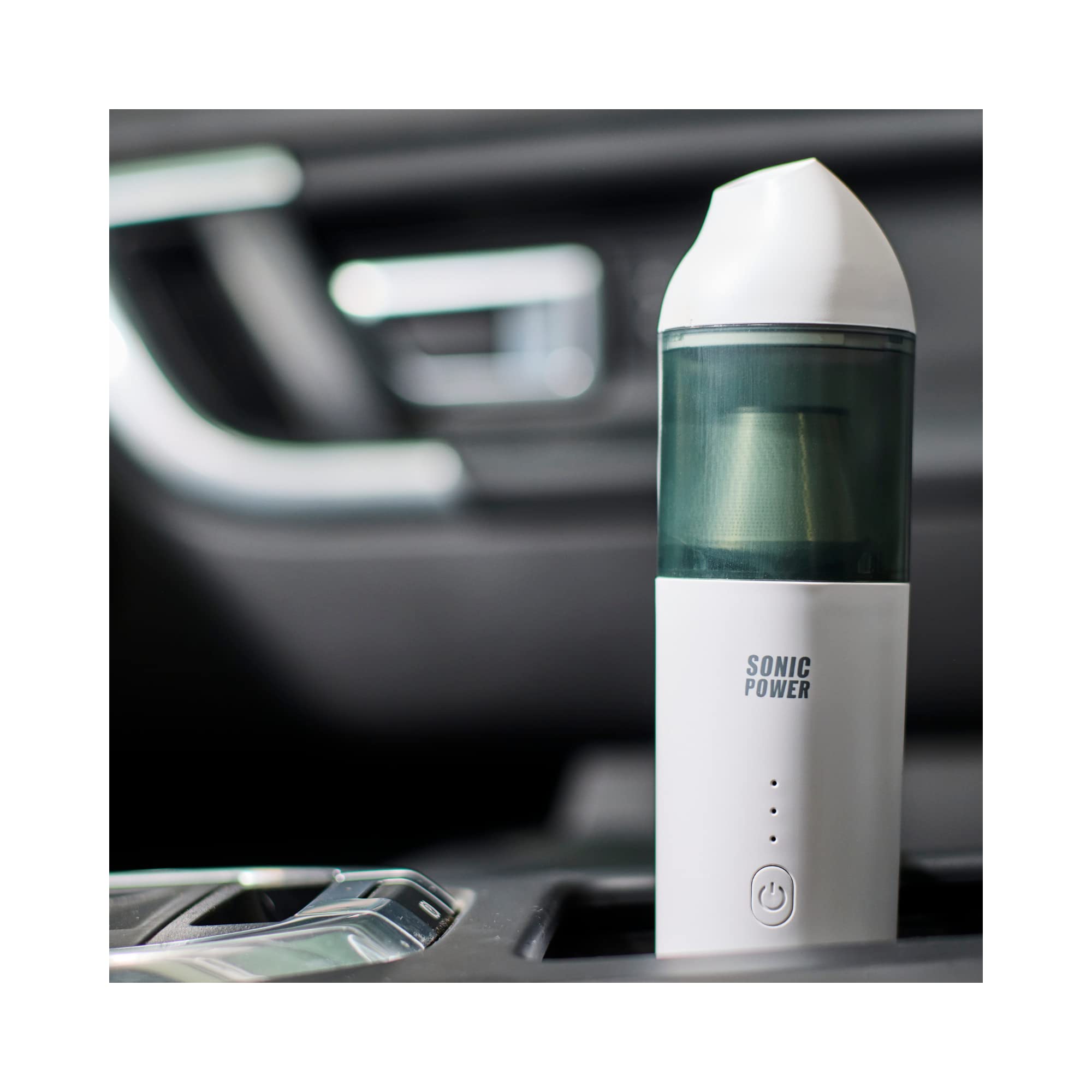 Aspiradora de Coche Recargable SonicPower, 3 Accesorios - Imagen 5