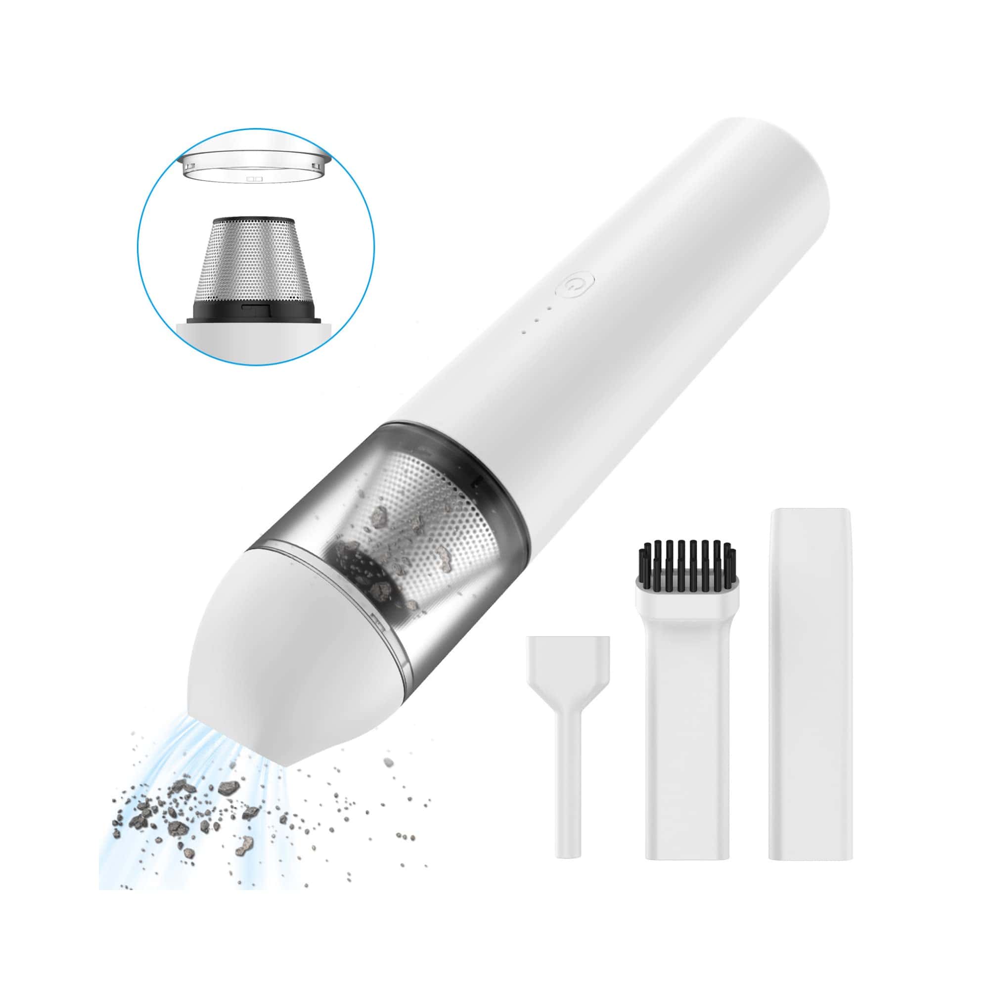 Aspiradora de Coche Recargable SonicPower, 3 Accesorios - Imagen 7