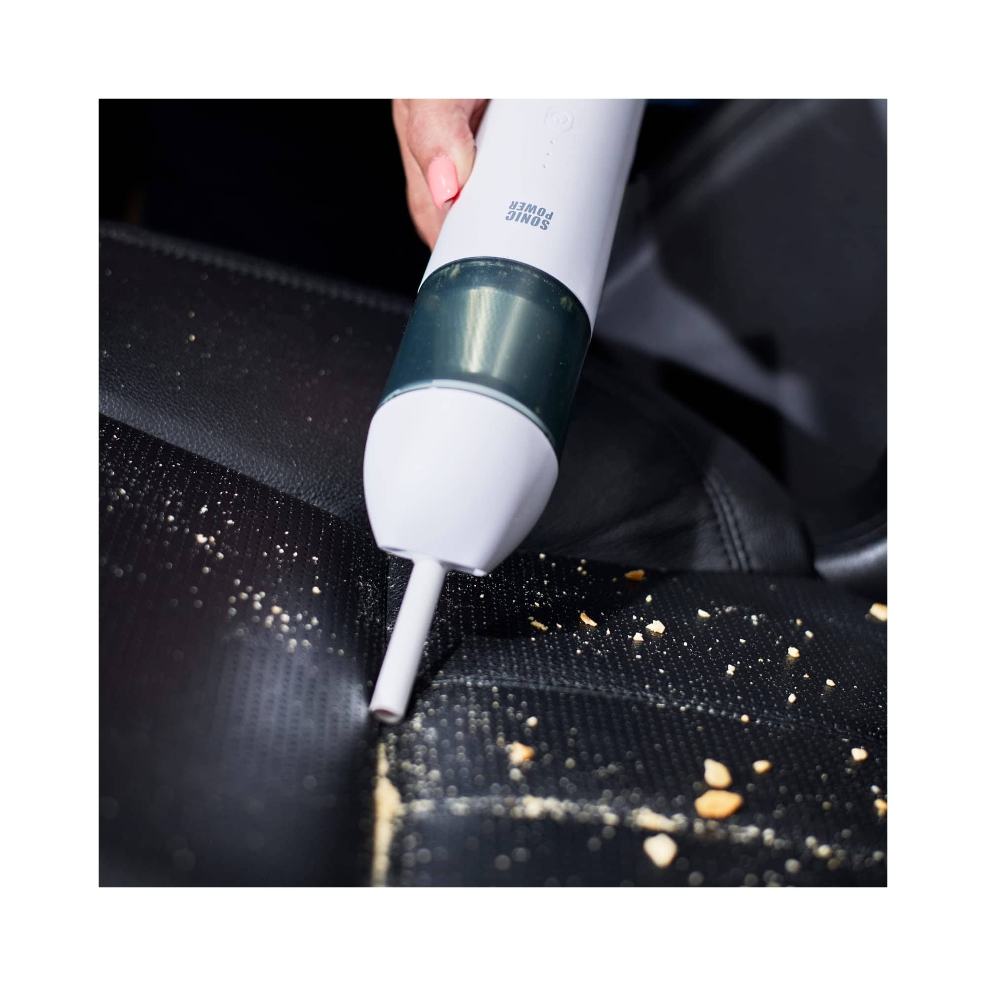 Aspiradora de Coche Recargable SonicPower, 3 Accesorios - Imagen 4