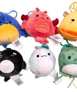 Llavero Mini Peluche Squishmallows Kellytoy 3.5" de la