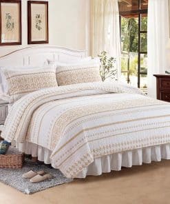 Juego de Edredón Queen Size LORRIARD - Juego de Edredón