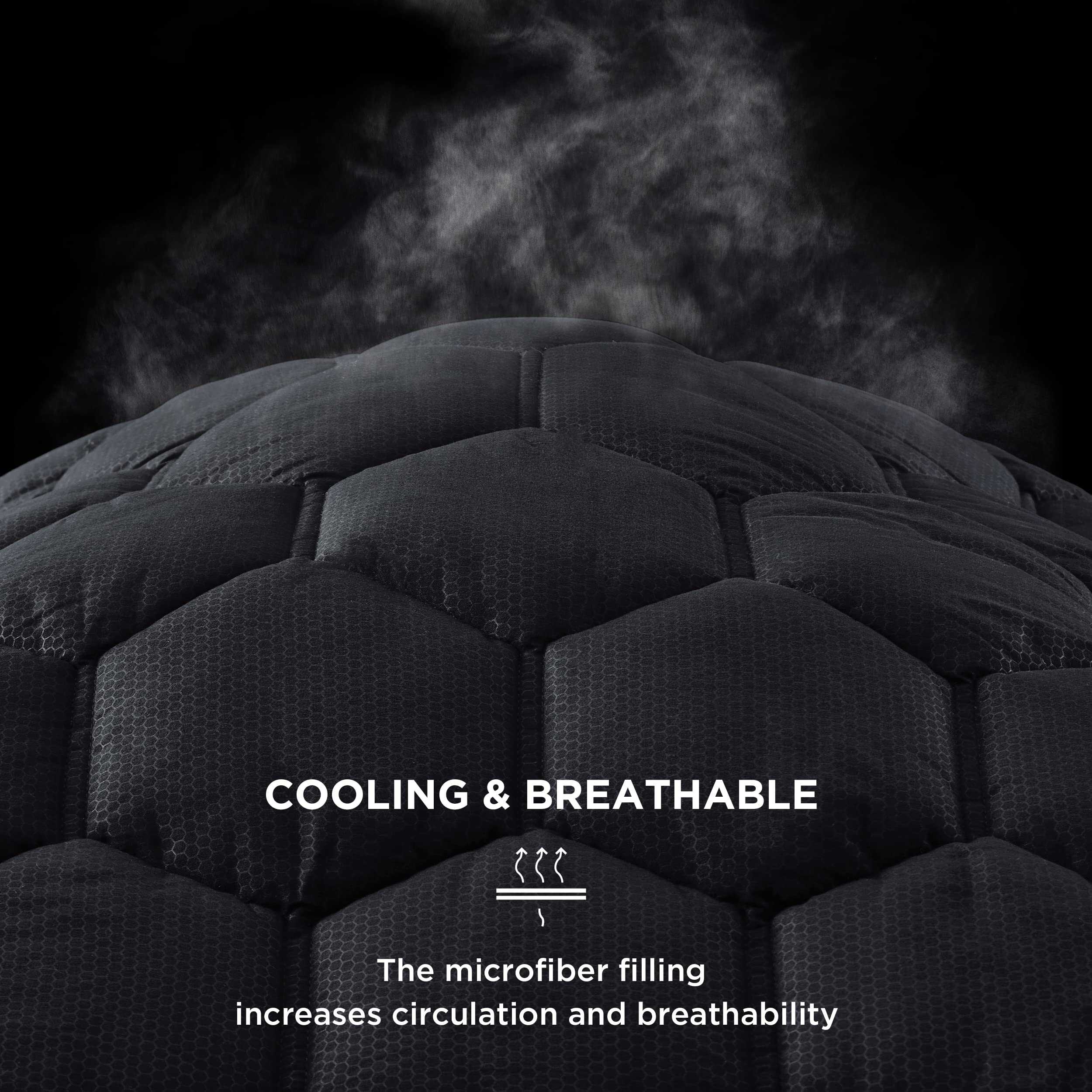 Funda de colchón acolchada ajustable Bedsure para cama - Imagen 6