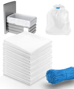 Miumoon 30-pack Bolsas de Compresor de Basura con Agujeros