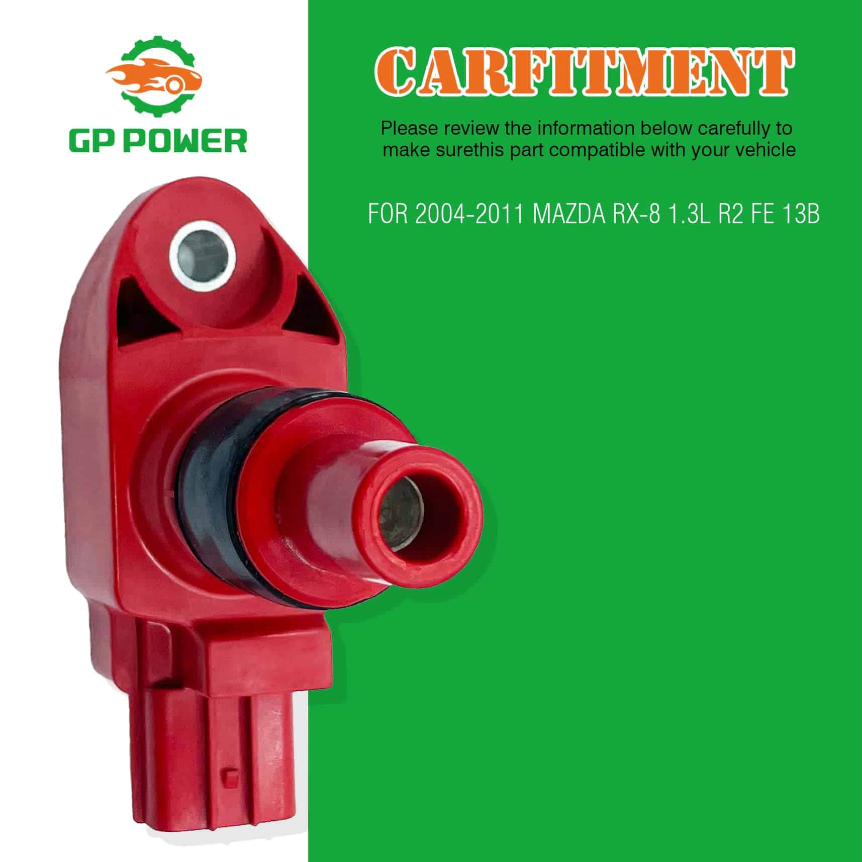 Conjunto de 4 Bobinas de encendido GP POWER N3H118100B - Imagen 5