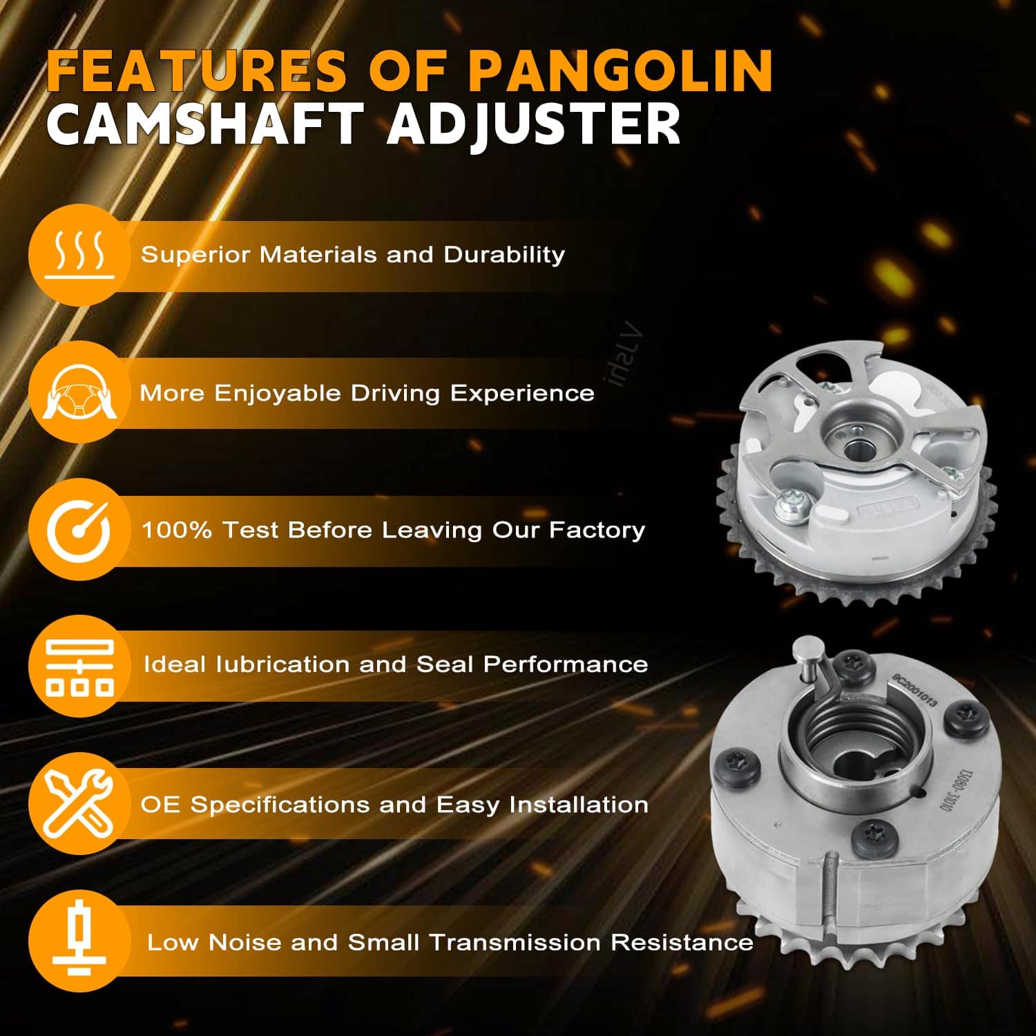 PANGOLIN 2PCS Engranajes Piñón del árbol de levas - Imagen 7