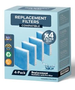 Filtro de humidificador de 5 estrellas -Azul