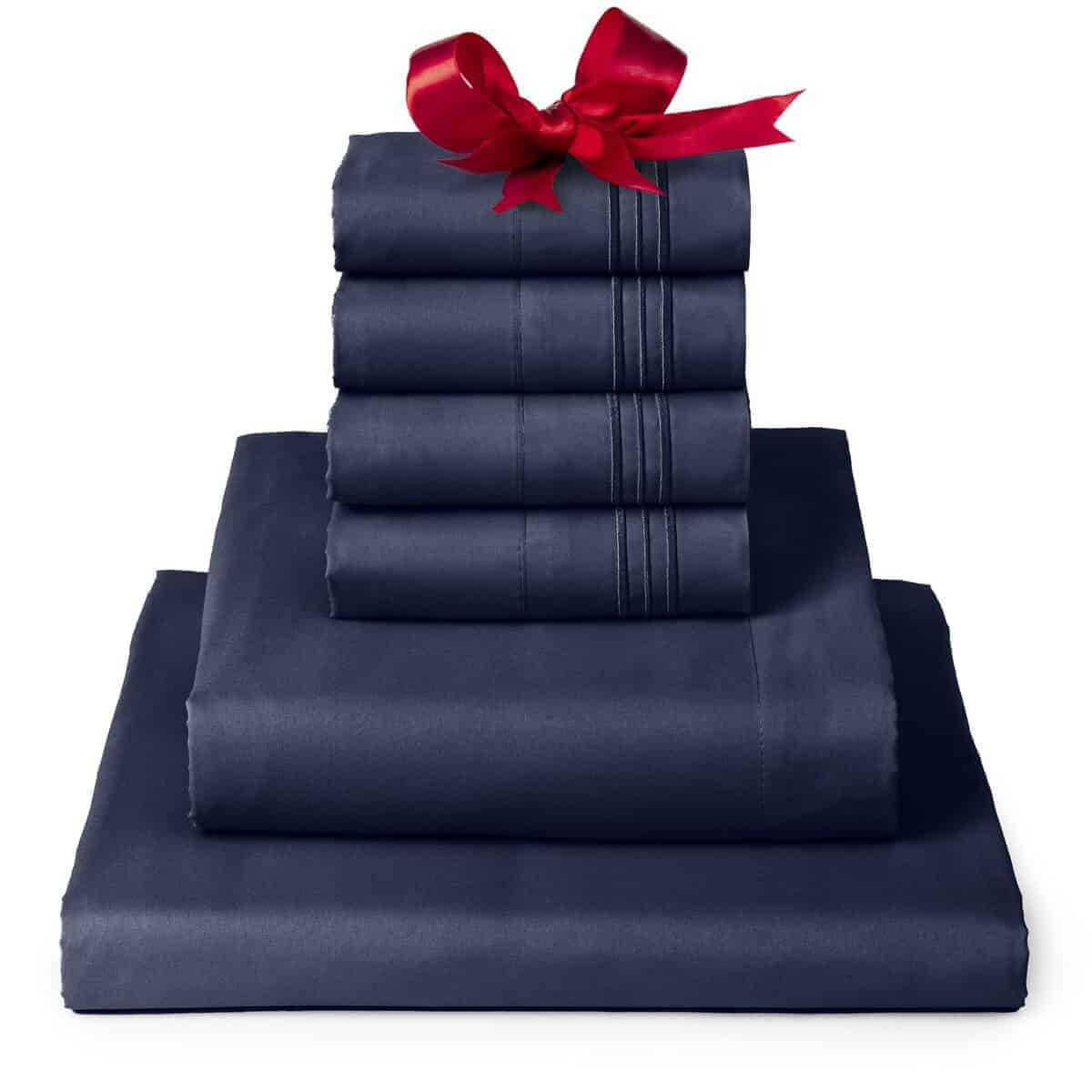 Juego de Sábanas Mellanni Queen - Colección Emblemática de