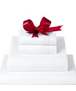 Juego de sábanas Mellanni Twin XL - Colección -Blanco