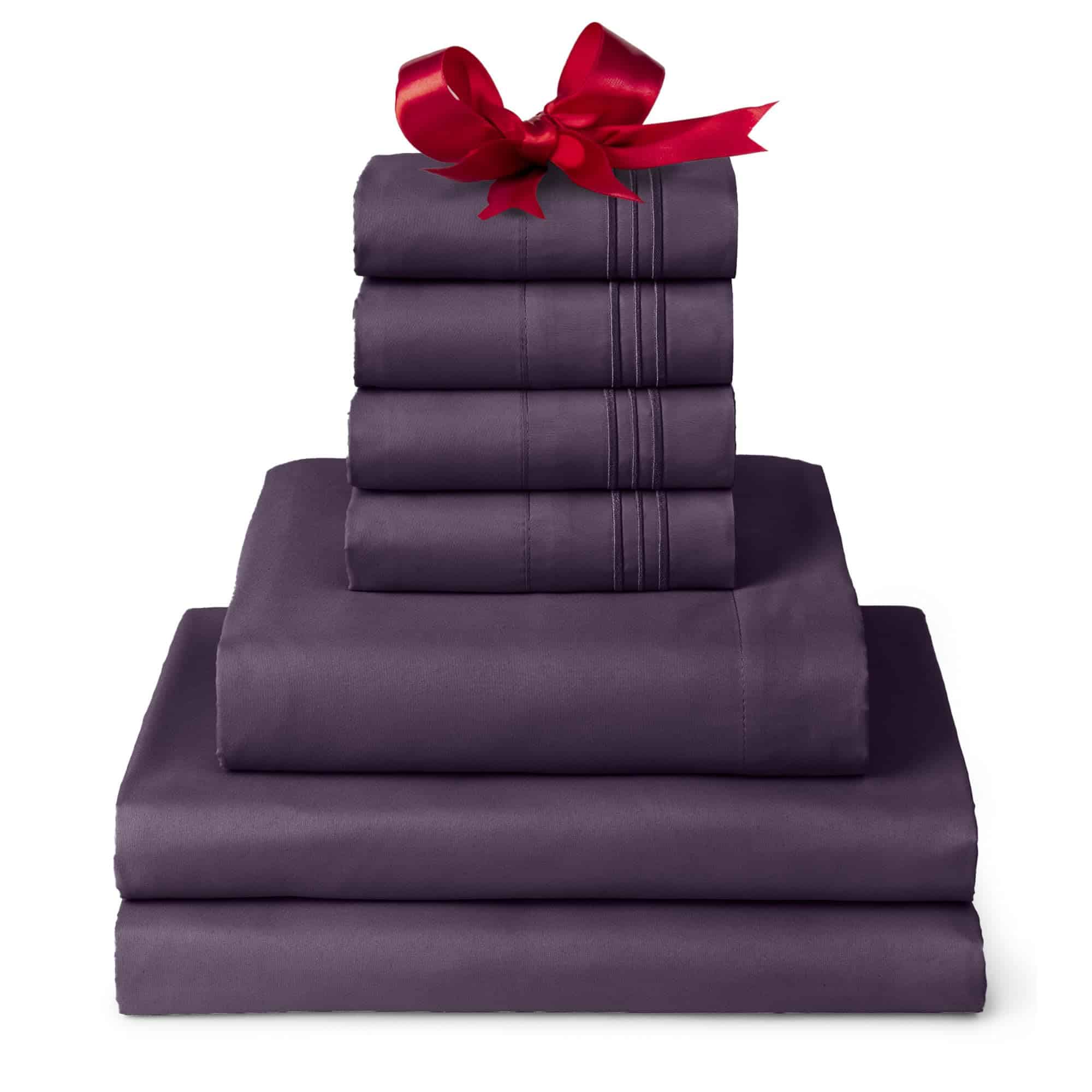 Set de Sábanas Mellanni Split King - Colección Iconic de 7