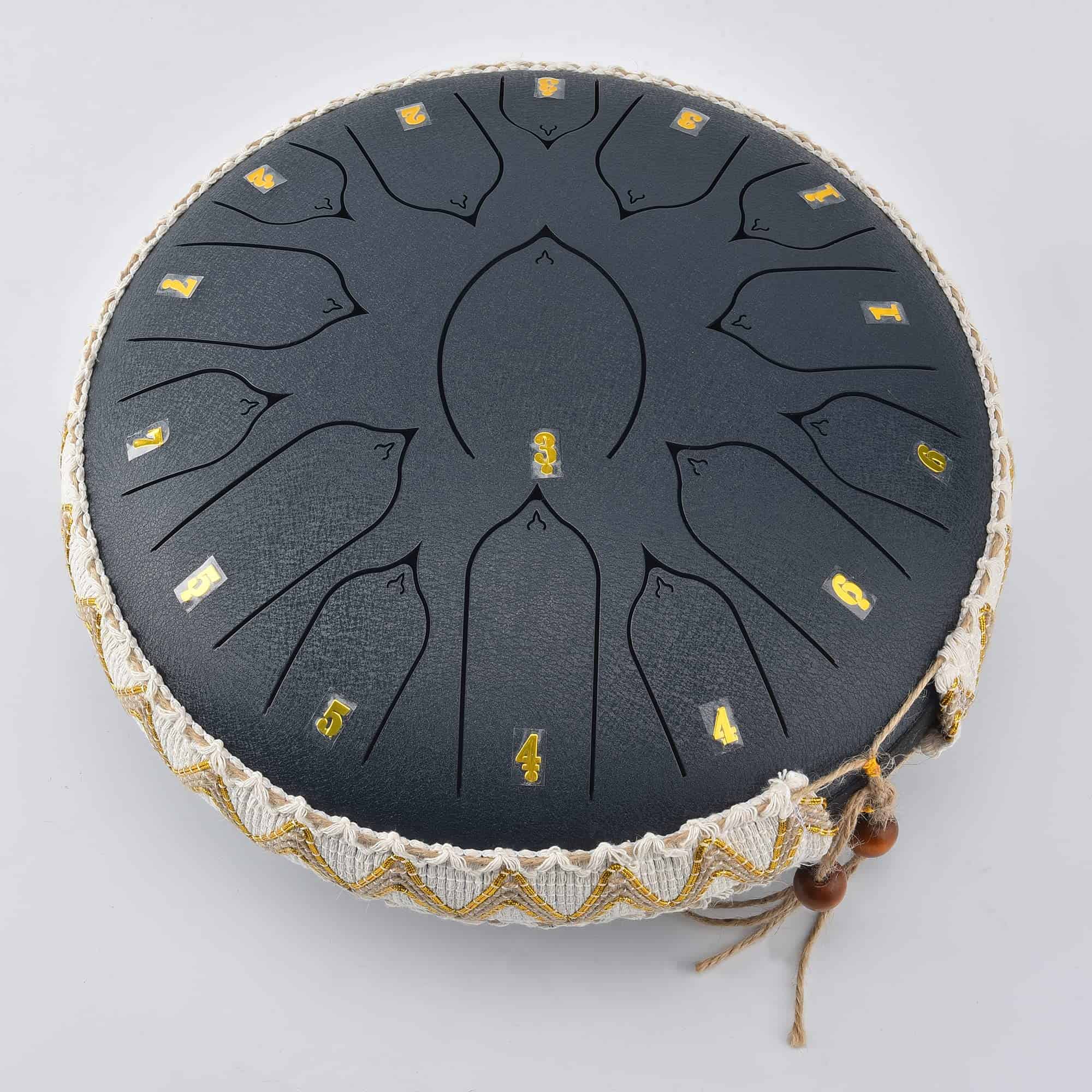 Tambor de Lengua de Acero ZXZYHFTY, 13 Pulgadas 15 Notas - Imagen 6