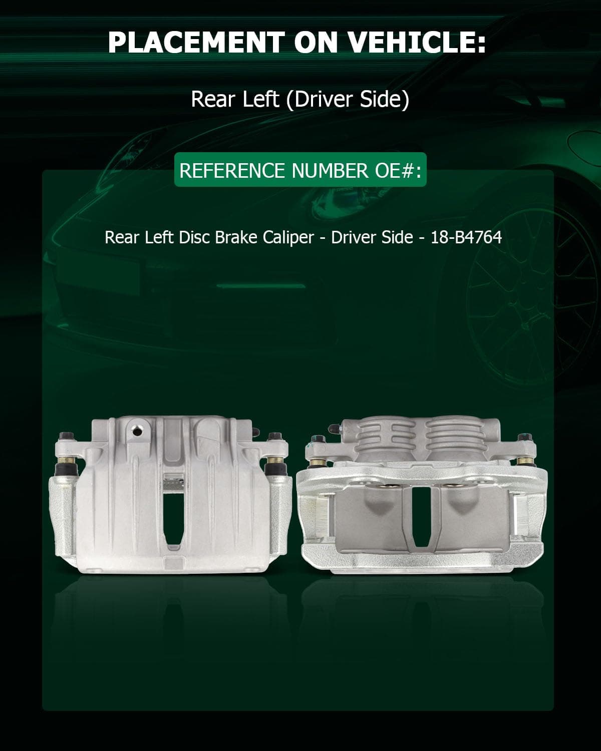 Calibrador de Freno Trasero Izquierdo con Soporte 18-B4764 - Imagen 7