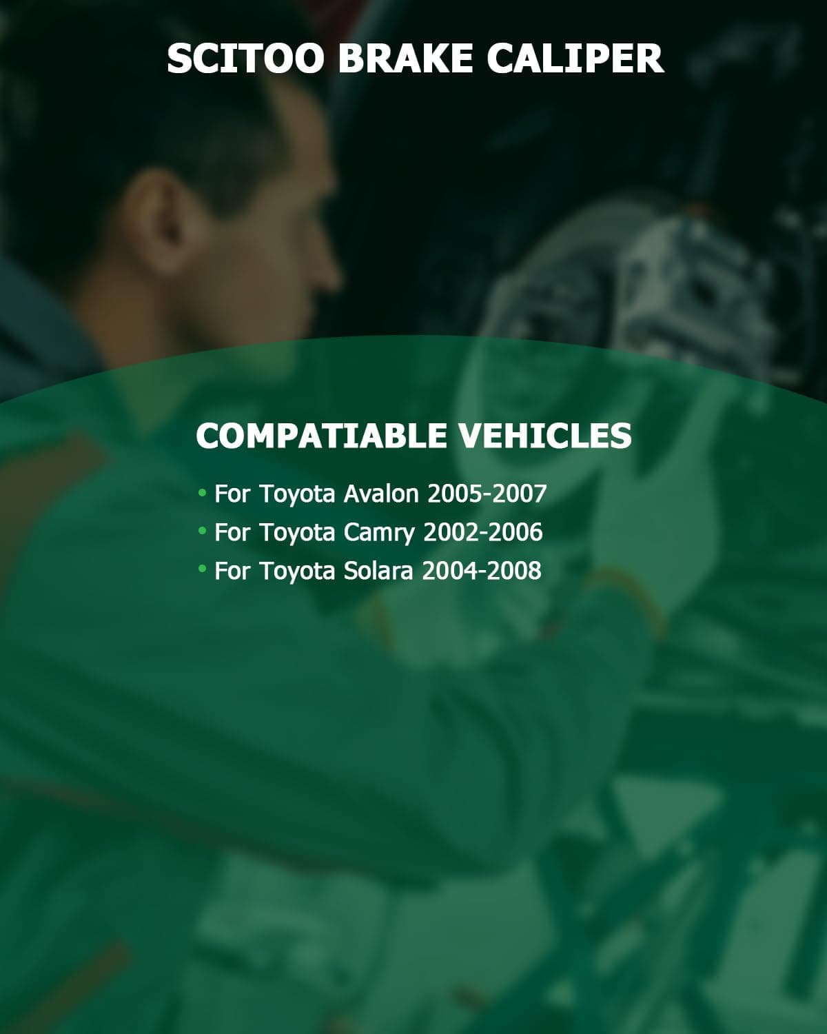 Pinza de Freno Trasera Derecha SCITOO con Soporte 19B2696 - Imagen 6