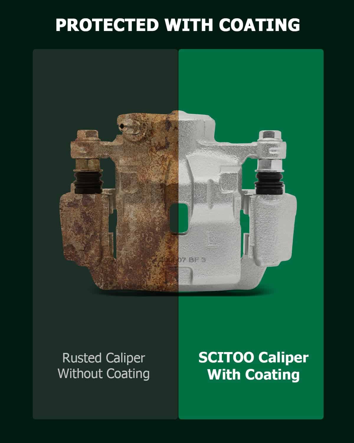 Pinzas de Freno Traseras Izquierda y Derecha SCITOO con - Imagen 8