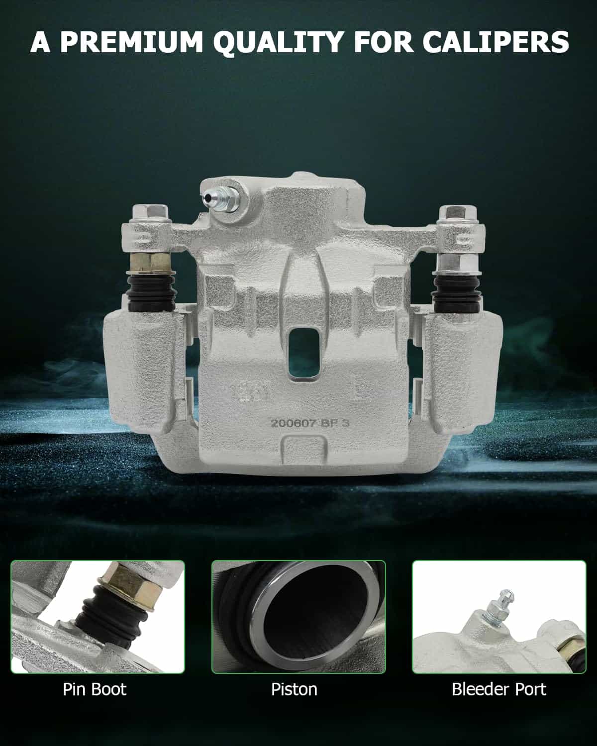 Pinzas de Freno Traseras Izquierda y Derecha SCITOO con - Imagen 4