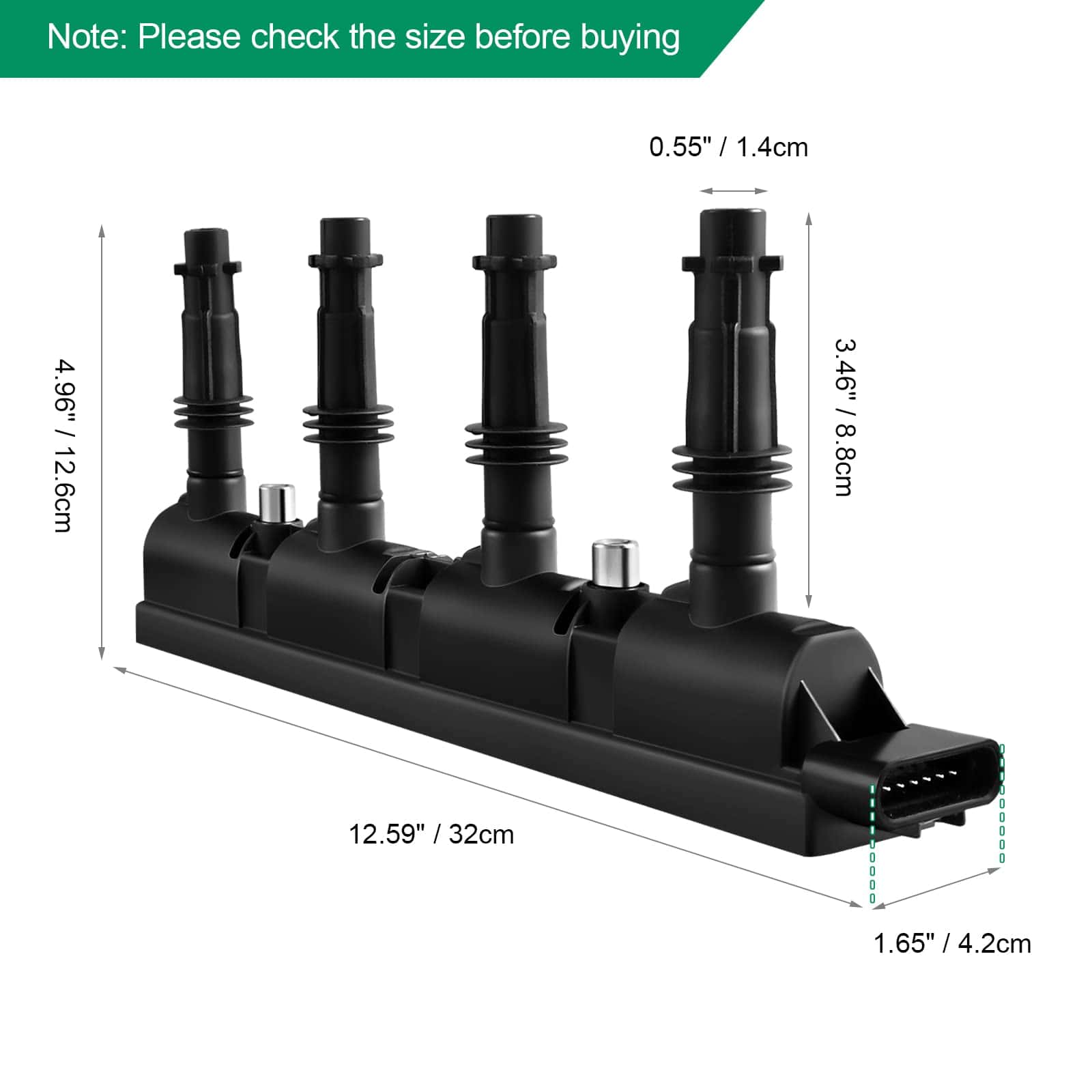 Bobina de Encendido 1 Pieza Compatible con Buick Encore ELR - Imagen 4