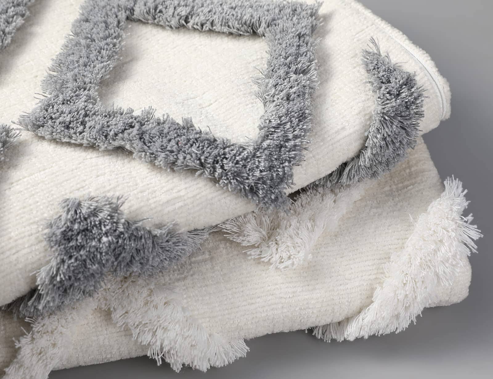 Fundas de Almohada Extra Largas con Diseño de Diamante - Imagen 5