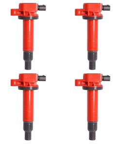 Set de 4 Bobinas de Encendido Rojas Compatible con Scion