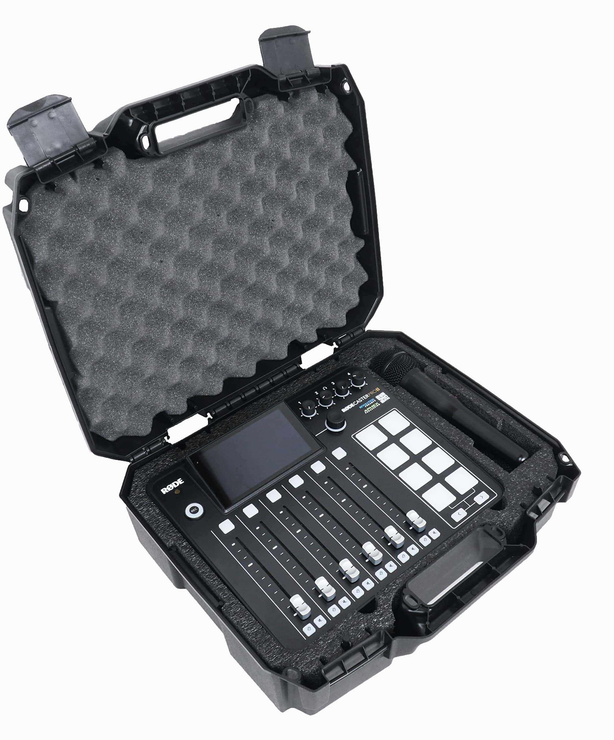 Estuche rígido Case Club - Compatible con RODECaster Pro 2, - Imagen 3