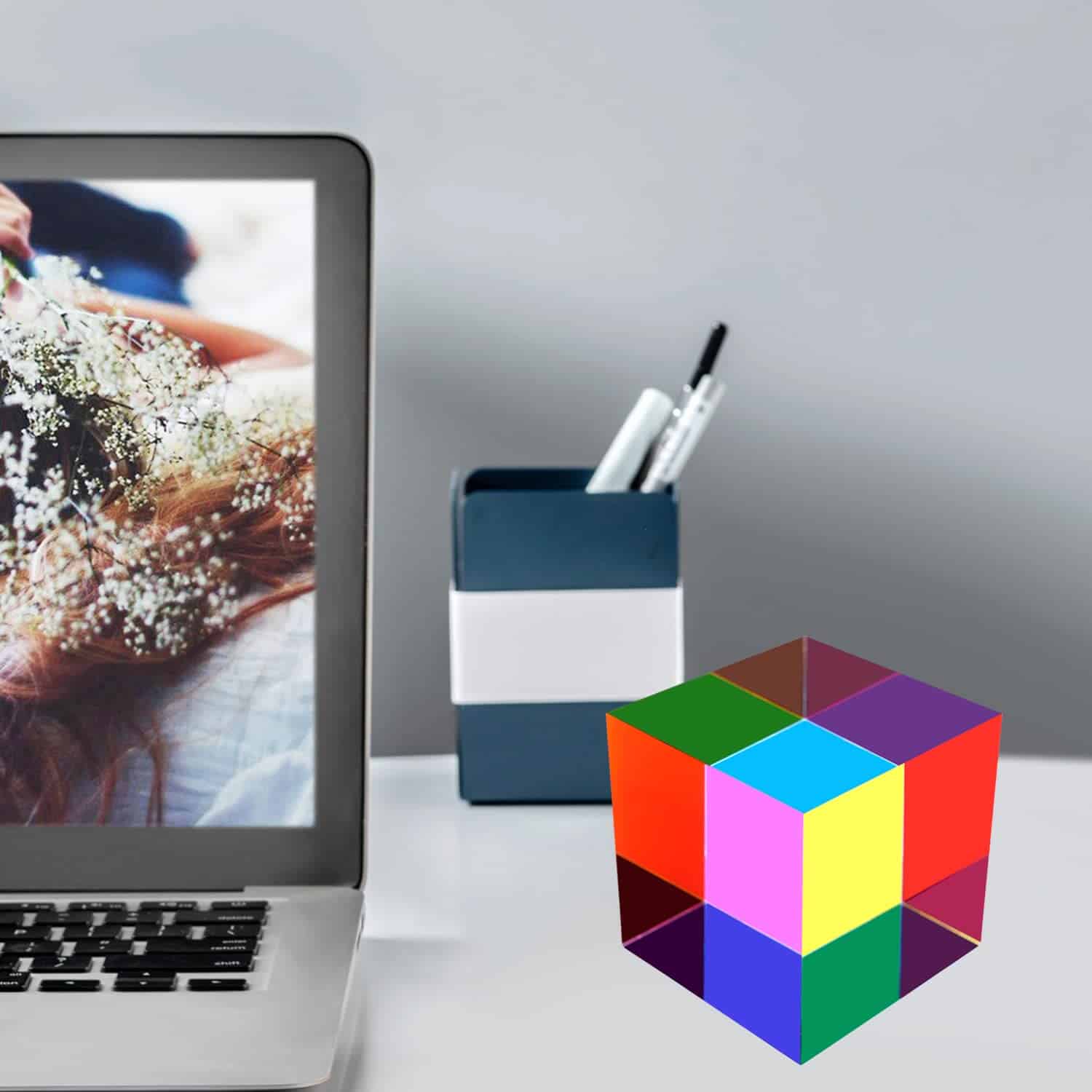 ECBANLI CMY Mixing Colour Cube, 70mm (2.75 pulgadas) Cubo - Imagen 8