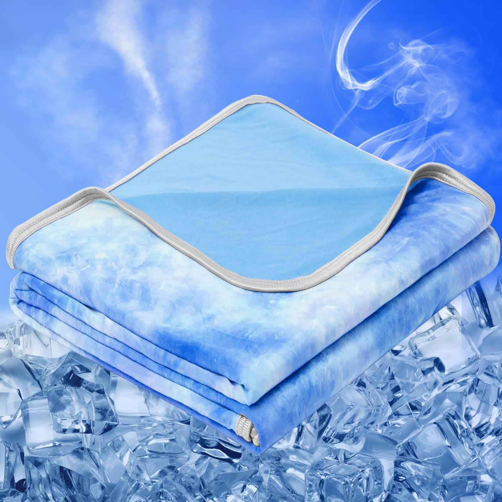 Manta de Enfriamiento Tamaño Queen para el Verano, Mantas