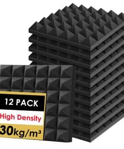 Paneles de Espuma Insonorizante FONESO 2"x12"x12" Paneles