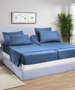 Juegos de sábanas para cama ajustable Split California