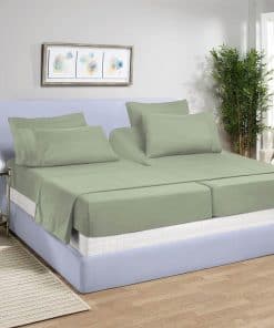 Juego de sábanas ajustables de 800 hilos de algodón egipcio