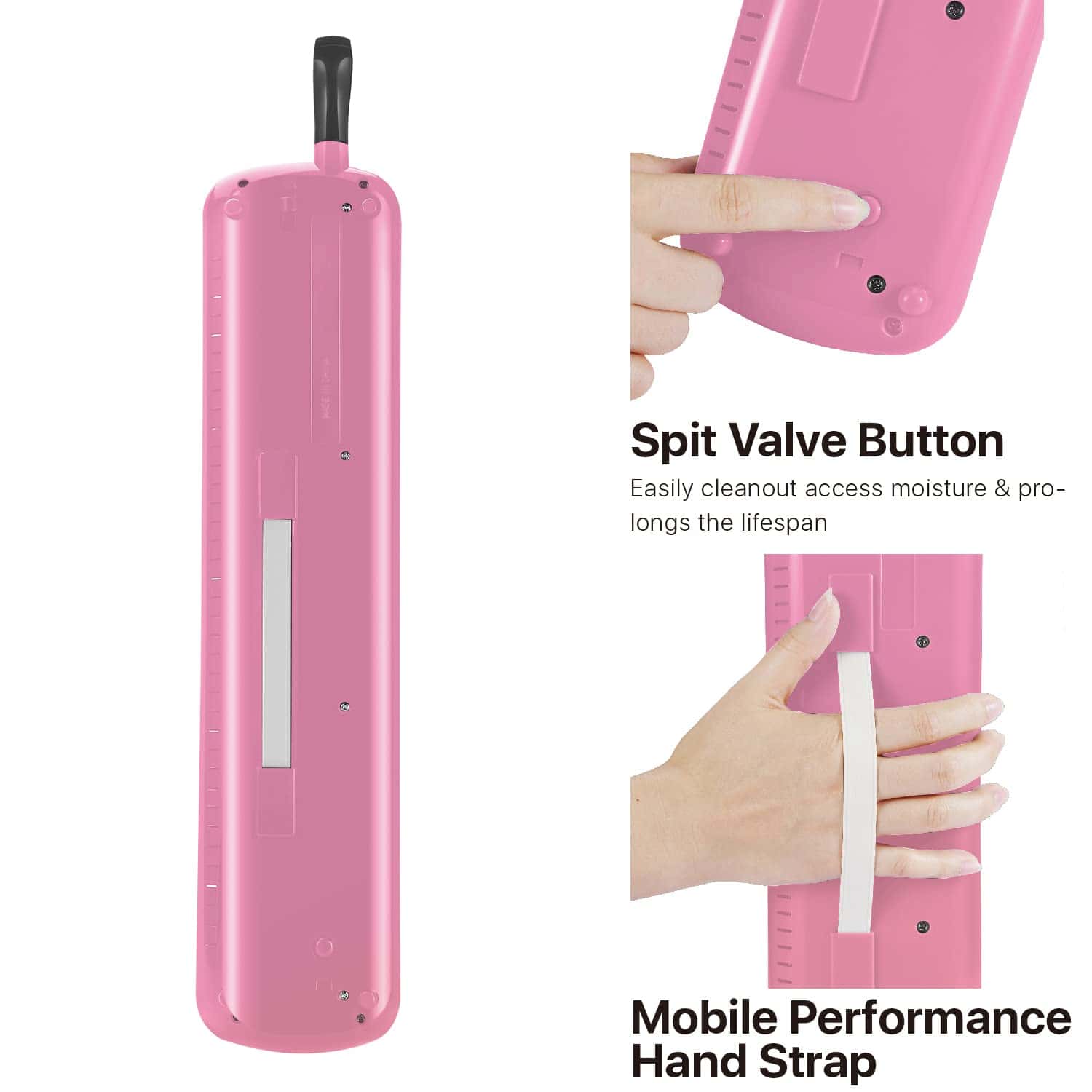 Melódica Flexzion 37 Teclas Teclado de Aire Piano para - Imagen 5