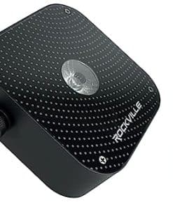 Rockville Mini RF1 V2 Luz de Lavado Recargable en Negro,