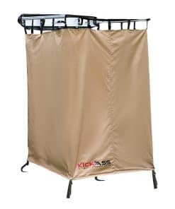 Tienda de ducha instantánea KickAss Ensuite para acampar