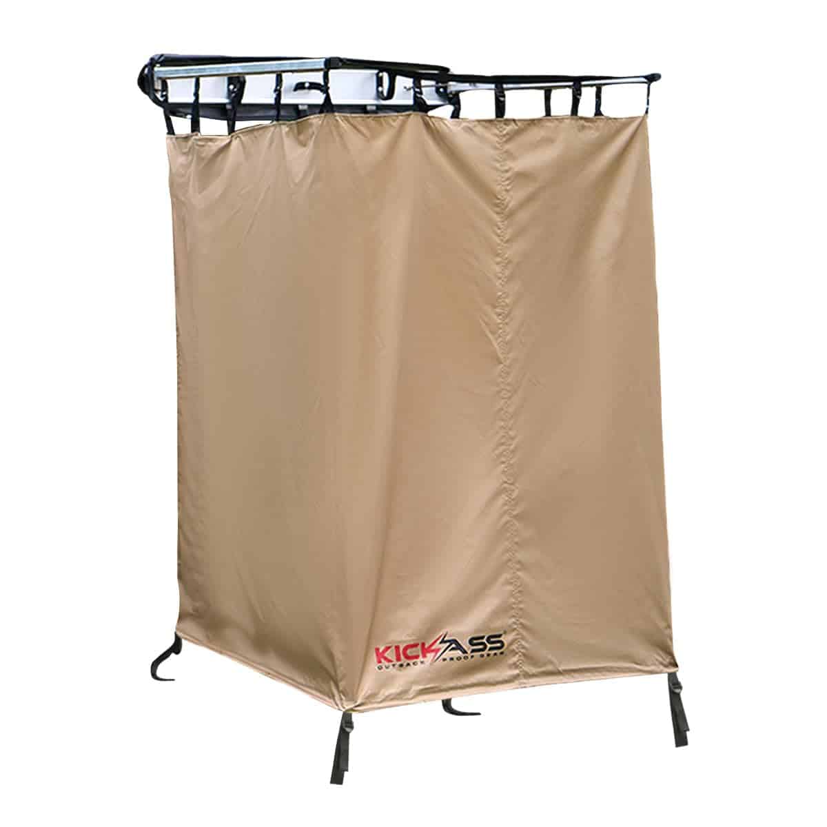 Tienda de ducha instantánea KickAss Ensuite para acampar