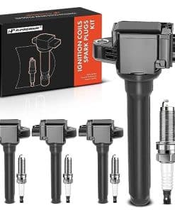 Conjunto de 4 bobinas de encendido y bujías de iridio