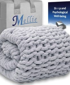 Manta Grande de Punto Grueso Mellie, Manta de Punto de