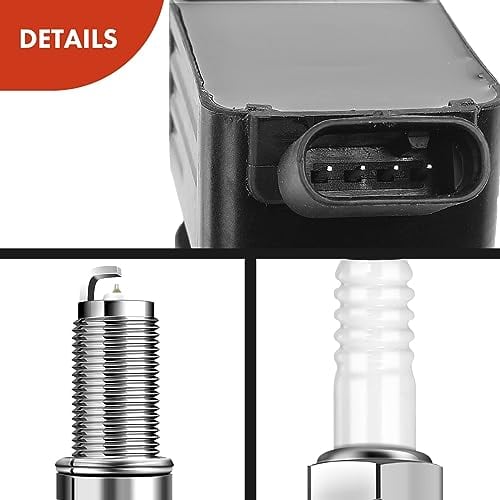 Conjunto Premium de 4 Bobinas de Encendido y Bujías de - Imagen 9