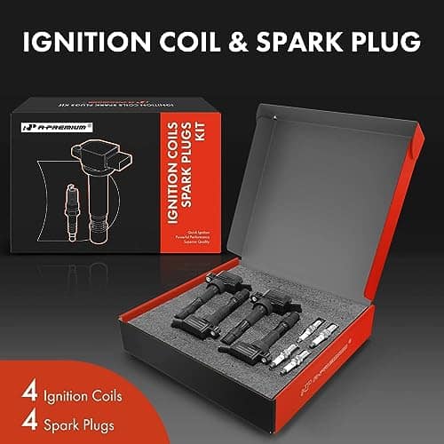Conjunto Premium de 4 Bobinas de Encendido y Bujías de - Imagen 3