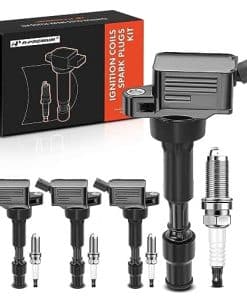 Conjunto Premium de 4 Bobinas de Encendido y Bujías de