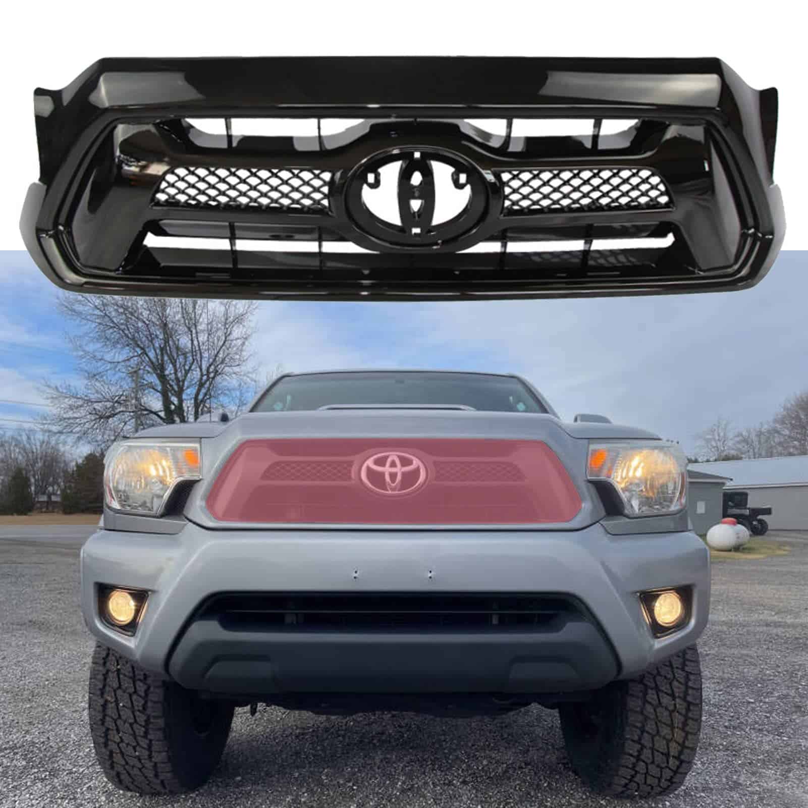Rejilla de Parrilla delantera para Tacoma 2012 2013 2014