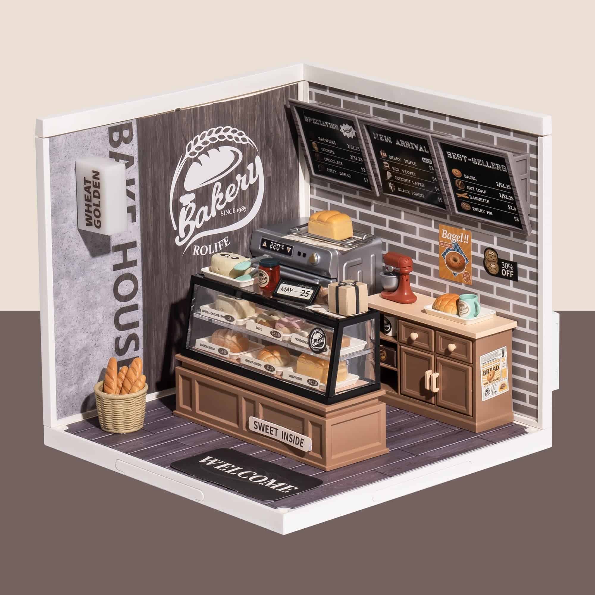 Set de construcción de modelos Wowood Super -Dorado
