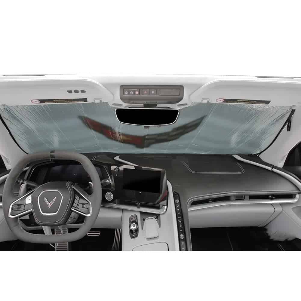 Cortinilla para parabrisas plegable C8 Corvette - Protector - Imagen 5