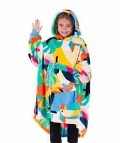 THE COMFY Dream Jr | Manta portátil de -Jr. Tropical Birds