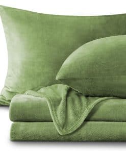 Juego de sábanas de franela BEDELITE tamaño Queen color