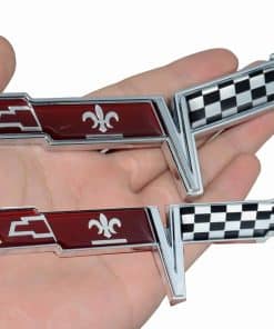 Conjunto de Emblemas para el Frente y la Tapa de Gas de la