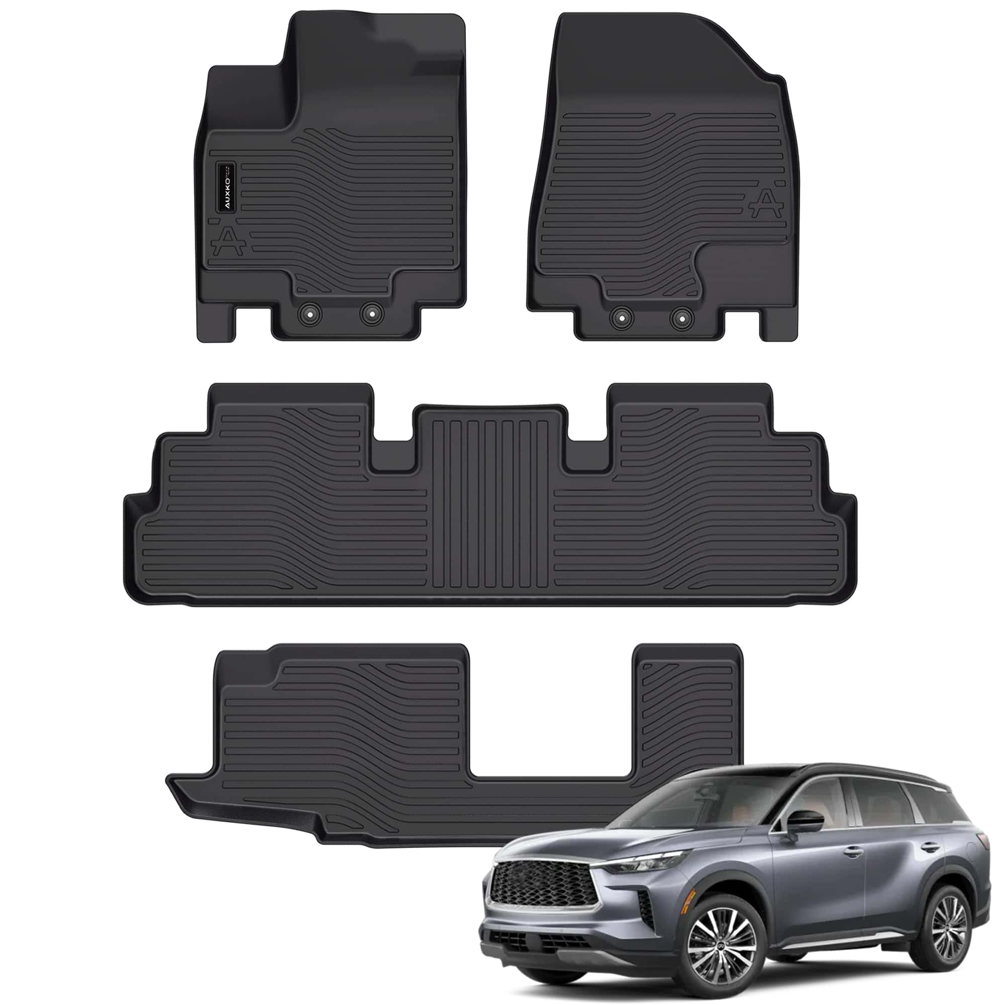 Tapetes para Piso Todo Clima Auxko para Nissan Pathfinder