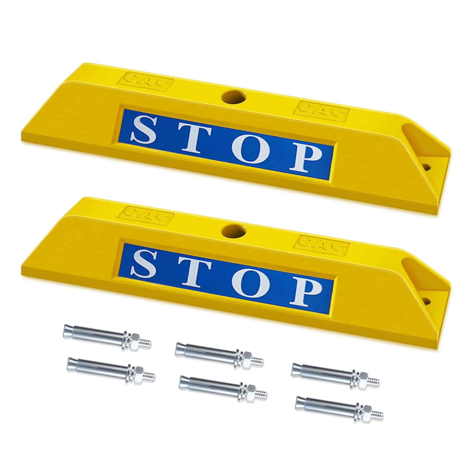 Topes para estacionamiento de garaje Indicador de parada de