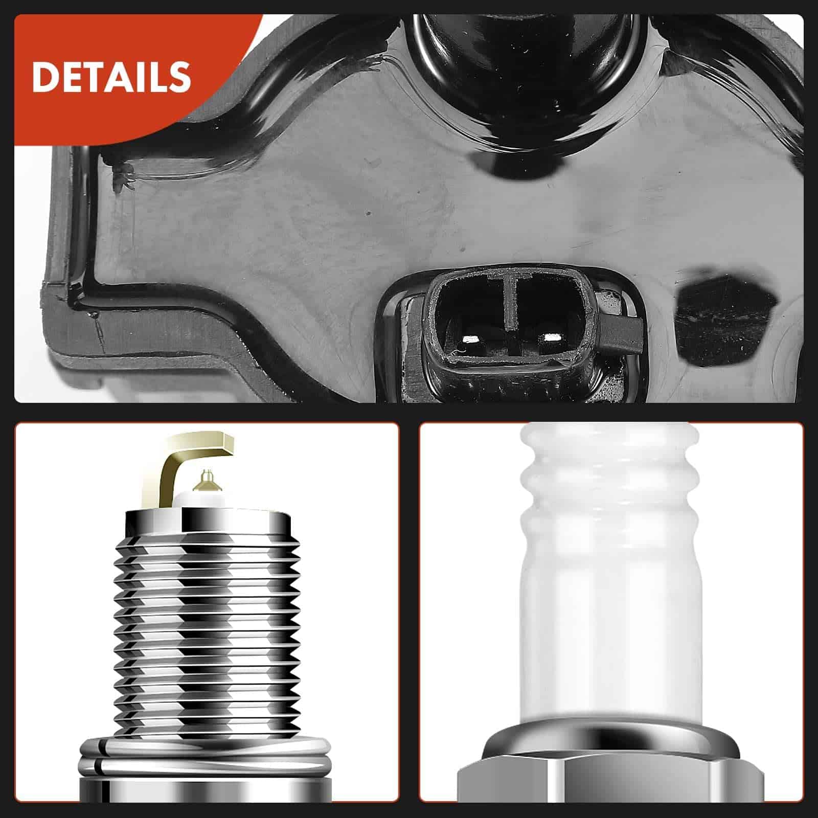 Paquete de 2 Bobinas de Encendido y 8 Bujías de Iridio - Imagen 9