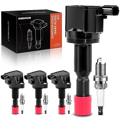 Conjunto de 4 bobinas de encendido y bujías de iridio