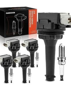 Conjunto de 5 bobinas de encendido y bujías de iridio